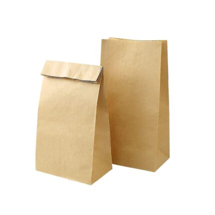 Kraft Paper Bags Without Handles