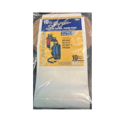 JOHNYVAC Paper Vacuum Bags