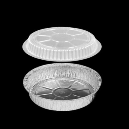 8″ Round Foil Containers