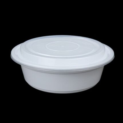 7" 32 oz Rounds Microwavable Container