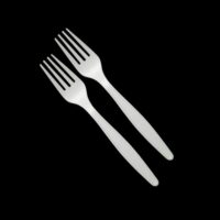 Heavy Weight Plastic Forks