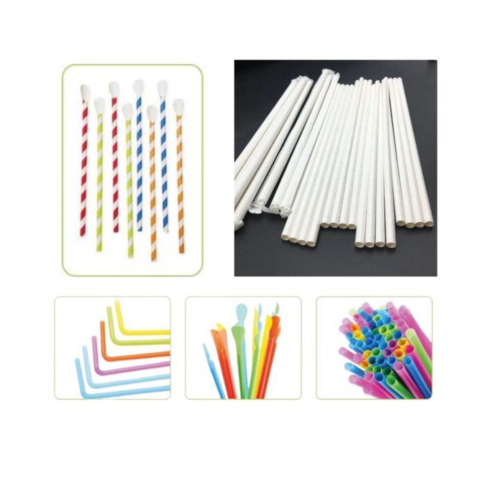 Biodegradable Paper and Recyclable PLA Straw