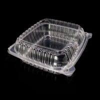 Hinged Rectangle Take out Container Color-Clear GTA