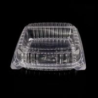 Hinged Rectangle Take out Container Color-Clear best price