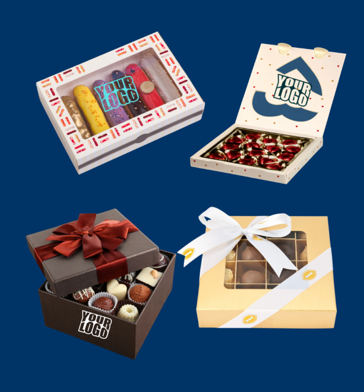 custom printed Elegant Sweet Boxes