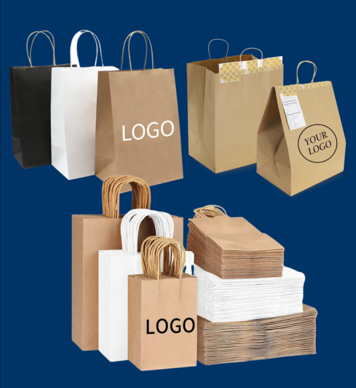 custom printing craft paper bags