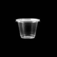 2 oZ Clear Portion Cups With Lids