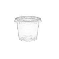 1.5 oZ Clear Portion Cups With Lids