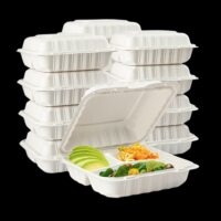 8″x8″ MFPP 3 Compartment-150/pcs