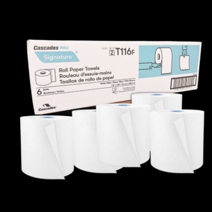 Cascades Pro Roll Towels - 6 Rolls/ 775 feet