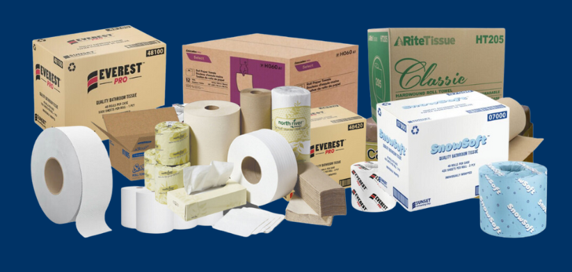 tissues, toilet papers, and wipers supplier in Toronto