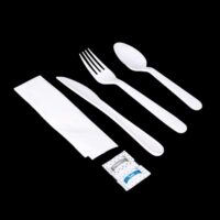 6 Pcs Cornstarch Cutlery Kit