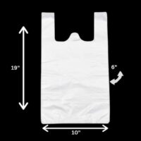 S2 White Plastic Bags