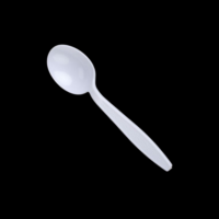 6″ Cornstarch soup spoons