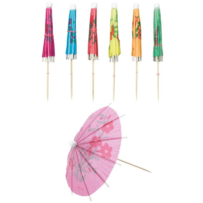 Colorful Umbrella Picks