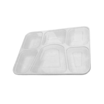 6 Compartment Container With Lid