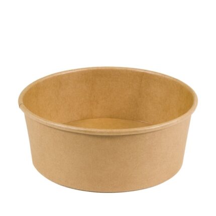 44 oz Wide Kraft Paper Containers