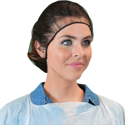 Black Honeycomb Hair Net