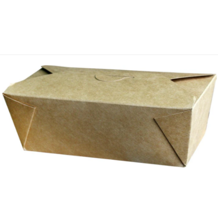 #9 Kraft Paper Fold Box