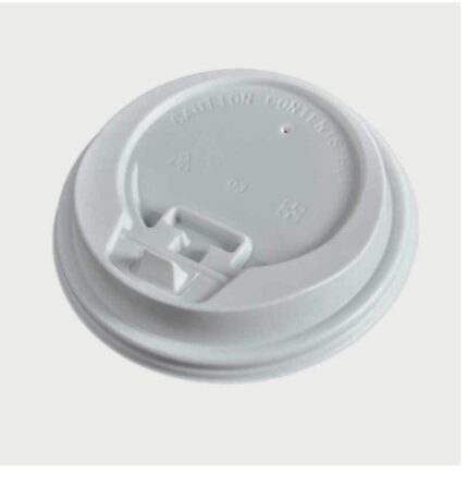 8 oz White Dome Lids