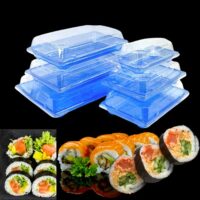 1105 lue Sushi Tray with Clear Lid _ 7.28x5.12x2_ - 400 Sets near me