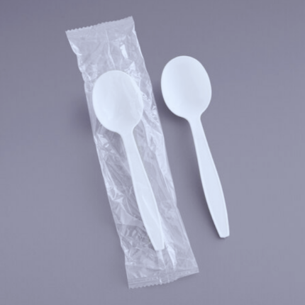 Individually Wrapped Soup Spoons