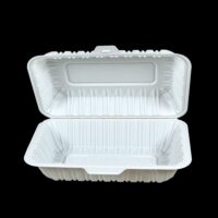 9x6 MFPP 1 Compartment Dual Lock Takeout Container