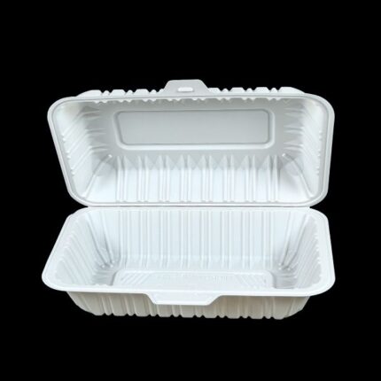 9x6 MFPP 1 Compartment Dual Lock Takeout Container