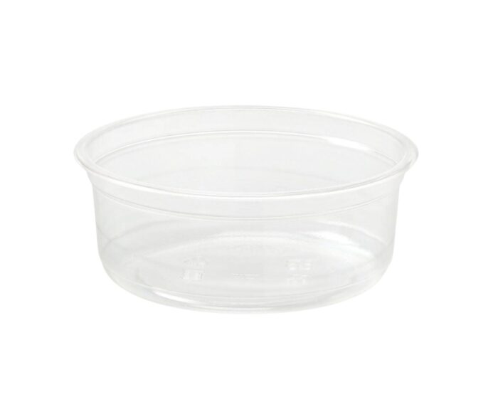 8 oz Deli Container Clear With Lid 500 Pcs/Box